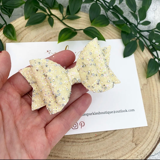 Lemon And Silver Glitz