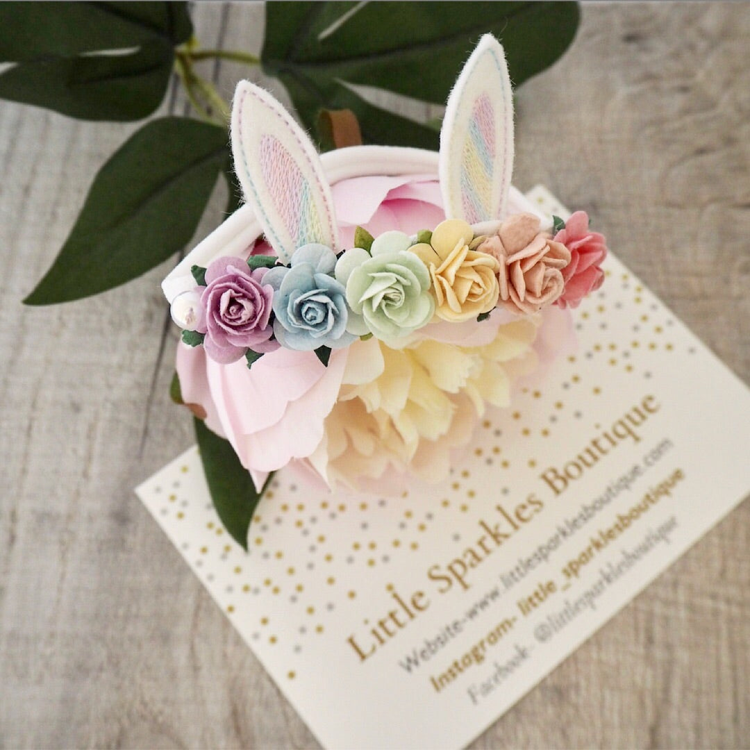 Rainbow Bunny Ears