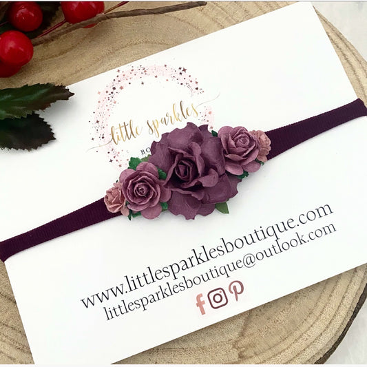 Purple Dusk headband
