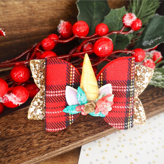 Limited Edition Tartan Unicorn Horn