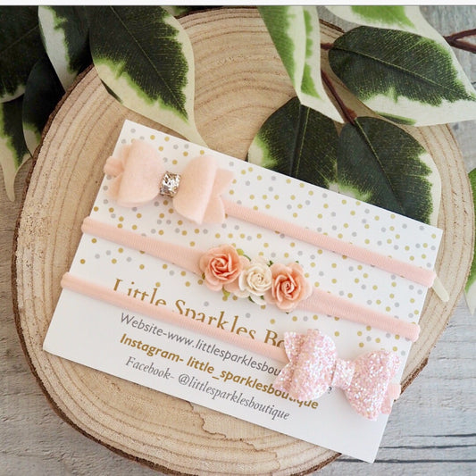 Peach floral