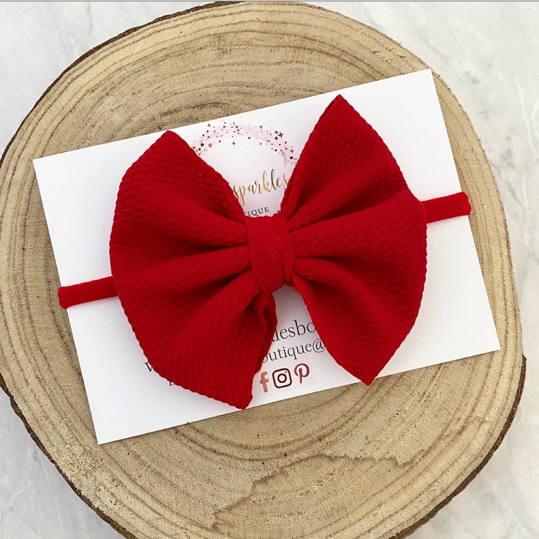 Red Bullet Bow