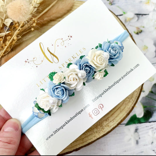 Large Blue Mix floral