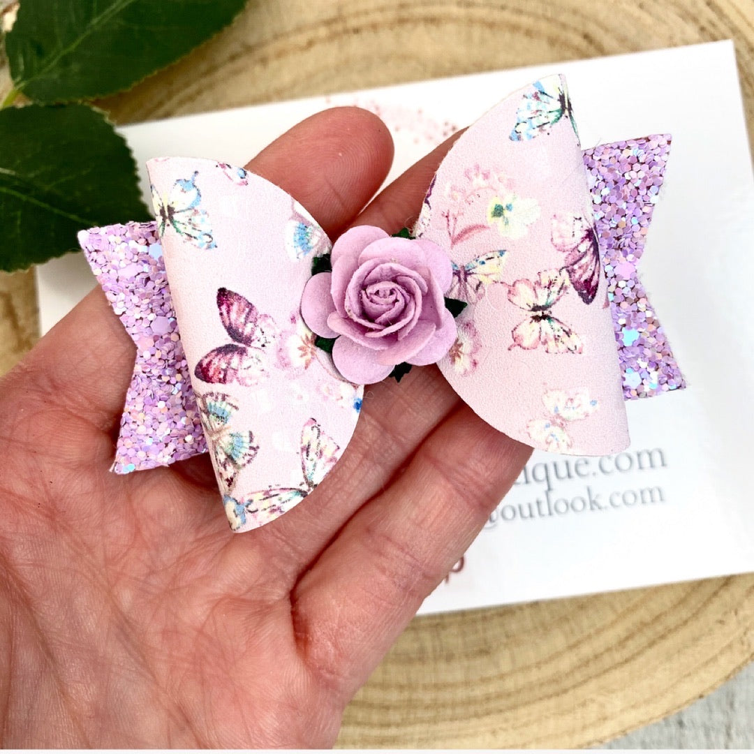 Lilac Summer Butterfly
