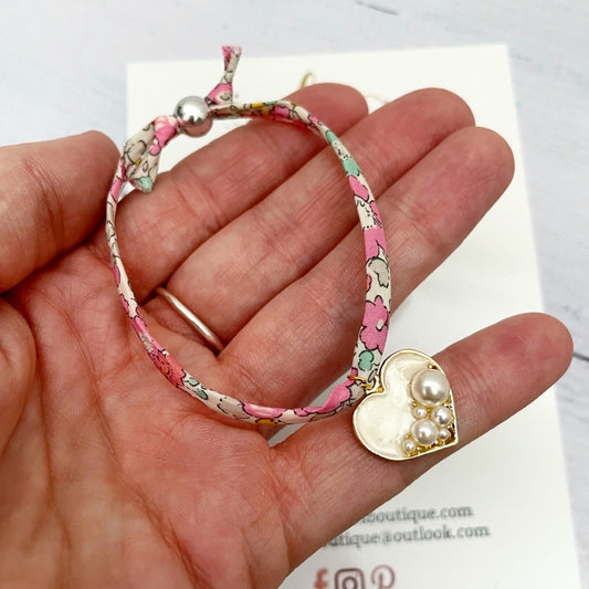 Liberty London Heart Bracelet